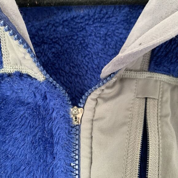 Patagonia R3 Hi Loft Regulator Fleece Blue Full Zip Polartec Jacket Mens L Hike - Picture 4 of 12